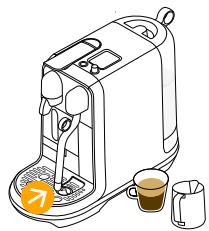 SAGE NESPRESSO CREATISTA PLUS SEL - Milchkaffeezubereitung – zwei Tassen / Preparazione del caffè con latte - Due tazze - 1