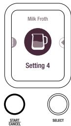SAGE NESPRESSO CREATISTA PLUS SEL - First Use/ Première utilisation - 12