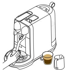 SAGE NESPRESSO CREATISTA PLUS SEL - Soulevez la buse vapeur - 2