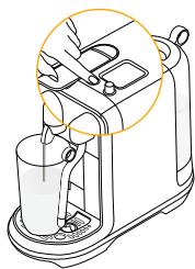 SAGE NESPRESSO CREATISTA PLUS SEL - Când extragerea de espresso - 23