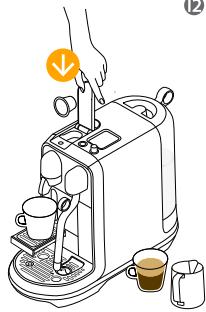 SAGE NESPRESSO CREATISTA PLUS SEL - Mælketilberedning - en kop / Maitokahvin valmistus - yksi kupillinen - 12