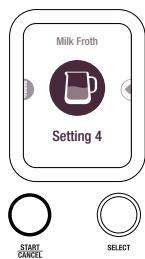 SAGE NESPRESSO CREATISTA PLUS SEL - Oversikt over maskinen - 17