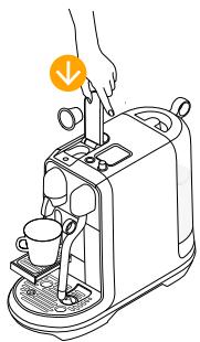 SAGE NESPRESSO CREATISTA PLUS SEL - Příprava kávy s mlékem - dva šálky / Kávéfőzés tejjel - két csésze részére - 1