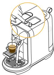 SAGE NESPRESSO CREATISTA PLUS SEL - Příprava běžné kávy / Kávéfőzés - 6