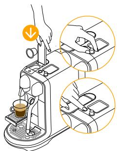 SAGE NESPRESSO CREATISTA PLUS SEL - Regular Coffee Preparation/ Préparation standard d'un café - 4