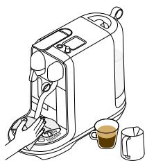 SAGE NESPRESSO CREATISTA PLUS SEL - NL Koffie met melk bereiden - Eén kopje - 1