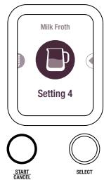 SAGE NESPRESSO CREATISTA PLUS SEL - Ensimmäinen käyttö - 17