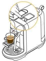 SAGE NESPRESSO CREATISTA PLUS SEL - Când extragerea de espresso - 4