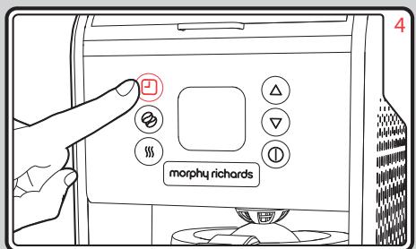 MORPHY RICHARDS 163007 - To Pre-set a Brewing Time - 5