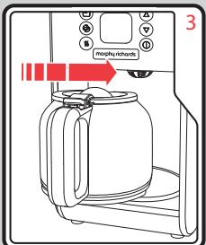 MORPHY RICHARDS 163007 - Using Your Coffee Maker - Quick Start - 5