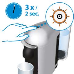 MAGIMIX NESPRESSO VERTUO PLUS DELUXE TITAN - CLEANING/NETTOYAGE - 4