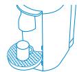 MAGIMIX NESPRESSO VERTUO PLUS DELUXE TITAN - CUP SUPPORT/SUPPORT DE TASSE - 5