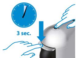 MAGIMIX NESPRESSO VERTUO PLUS DELUXE TITAN - Réinitialiser LES PARAMÉTRES DE RÉGLAGE D'USINE - 2