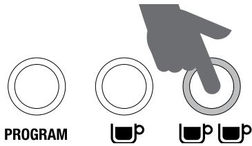 SAGE SES875 - Preset Shot Volume - 2 CUP button - 1