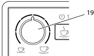 MELITTA AVANZA MYSTIC TITAN F270-100 - Kohvi koguse valimine - 1