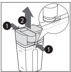 GAGGIA ANIMA CLASS - Nettoyage hebdomadaire de la carafe à lait - 2