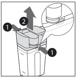 GAGGIA ANIMA CLASS - Ausbau der Milchdüse - 1