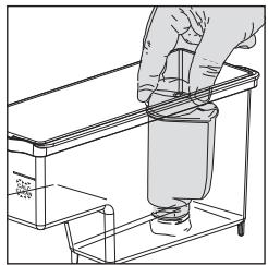 GAGGIA ANIMA CLASS - Installation du filtre à eau « INTENZA+ » - 2