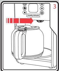 MORPHY RICHARDS 163005 - Using Your Coffee Maker - Quick Start - 5