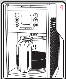 MORPHY RICHARDS 163005 - Using Your Coffee Maker - Quick Start - 7