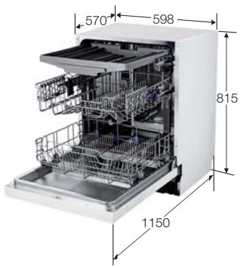 SAMSUNG DW60M6050SS - KODY BŁĘDÓW - 3