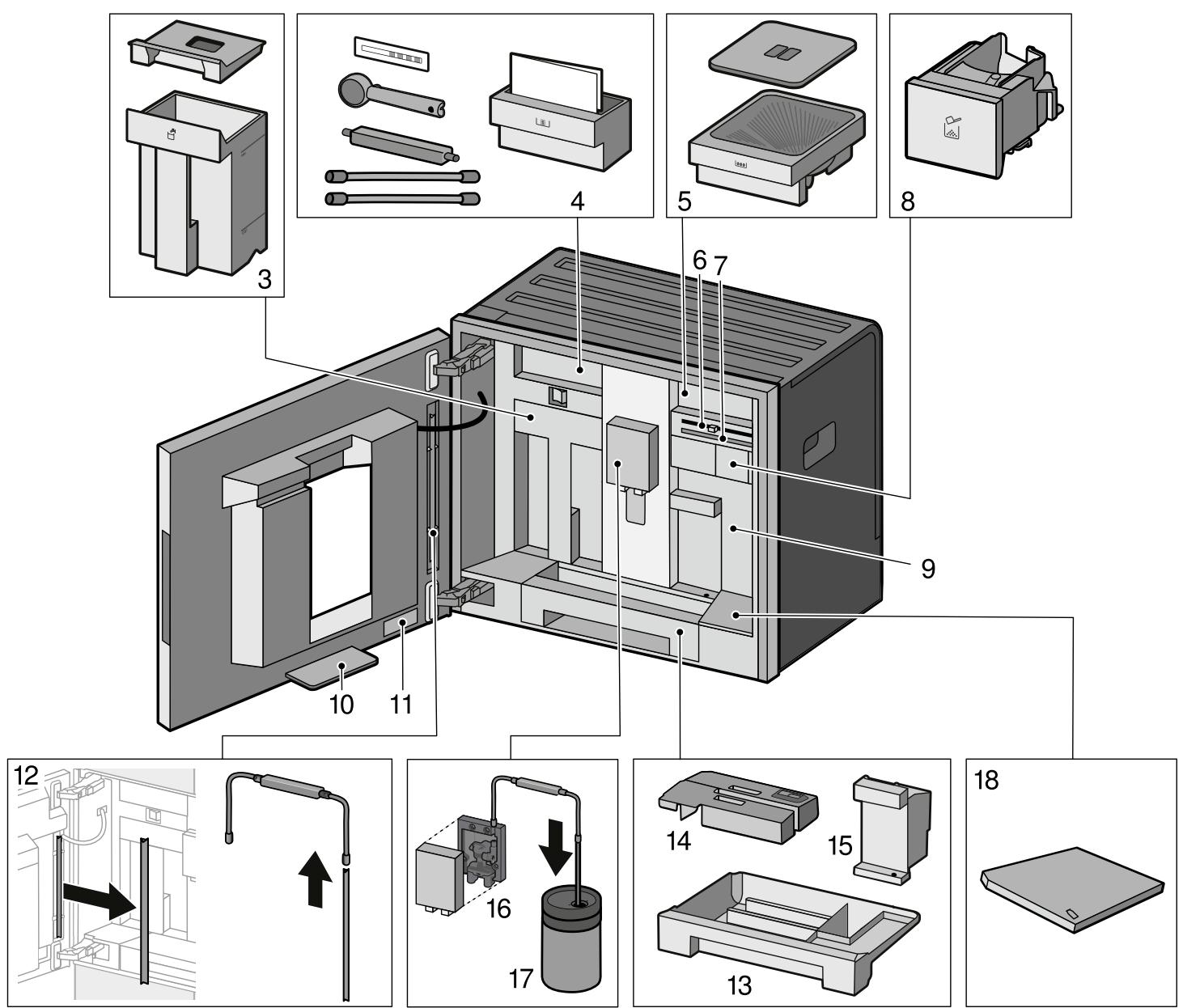 GAGGENAU CM450102  -  CM450102 - Configuration et éléments - 2