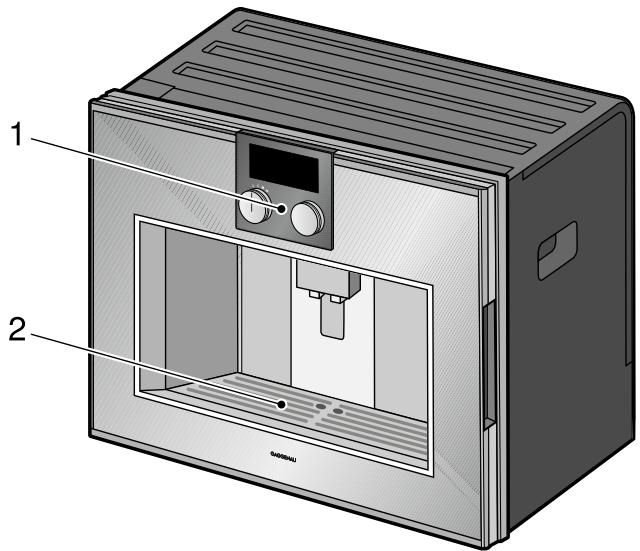 GAGGENAU CM450102  -  CM450102 - Configuration et éléments - 1