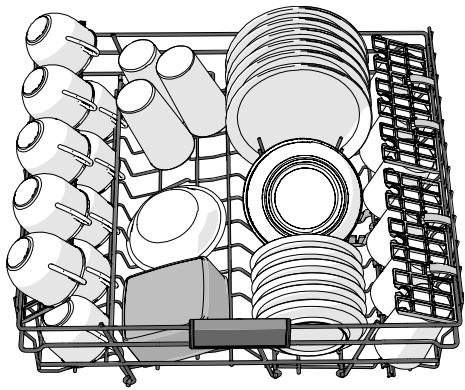 GORENJE GV673C61 - GV673C61 - Panier supérieur - 1