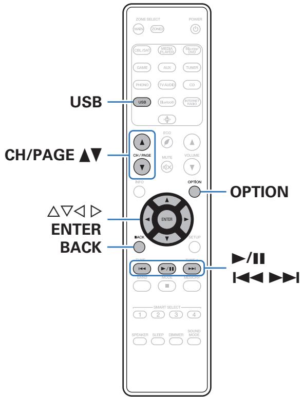MARANTZ NR1200 - Lecture du contenu d'un dispositif mémoire USB - 1