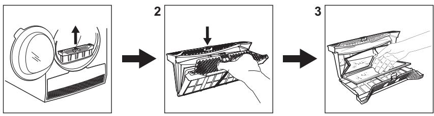 ZANUSSI ZZ8482DH - HET FILTER SCHOONMAKEN - 1