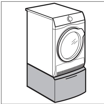 AEG TR85CW84 - Socle avec tiroir - 1