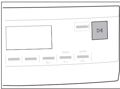 AEG TR85CW84 - Départ d'un programme - 1
