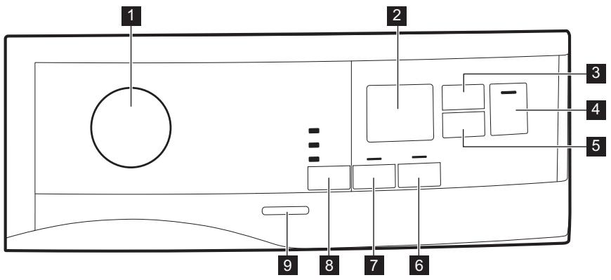 ELECTROLUX EW7H484P - BEDIENINGSPANEEL - 1