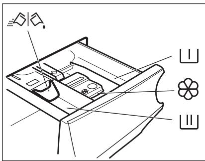 AEG LR63R142  -  LR63R144 - Ajout du produit de lavage et des additifs - 1