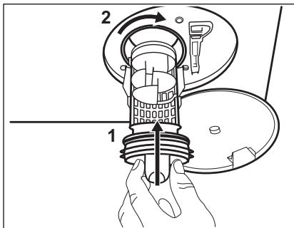 AEG LR63R142  -  LR63R144 - Pour nettoyer la pompe, procédez comme suit : - 7