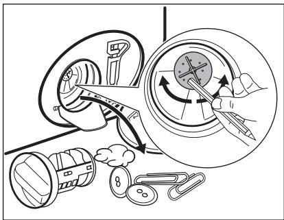 AEG LR63R142  -  LR63R144 - Pour nettoyer la pompe, procédez comme suit : - 5