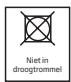 BEKO DF7300PX0 - Wasgoed dat nicht in de droger kan worden gedroogd - 1