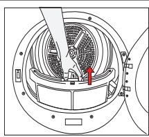 BEKO DF7300PX0 - De sensoren reinigen - 1