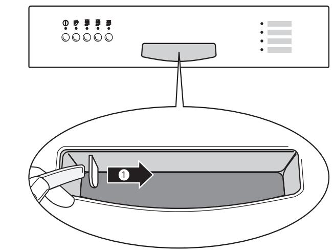 ARTHUR MARTIN CALYPSO ASF 2750 - Sécurité de la porte du lave-vaisselle - 1