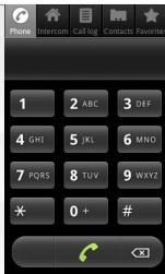 ARCHOS 35 SMART HOME - From the Phone tab - 1