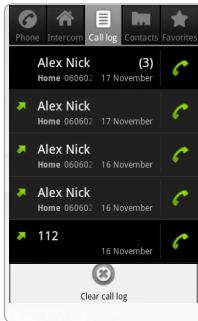 ARCHOS 35 SMART HOME - BESCHREIBUNG DES TELEFONMENUS - 1