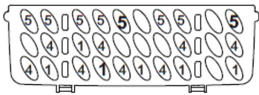 AMICA EGSP 14797 E - Cutlery basket - 2