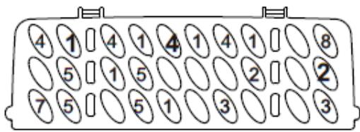 AMICA EGSP 14797 E - Cutlery basket - 1