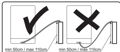 AMICA EGSP 14797 E - The drain hose - 1