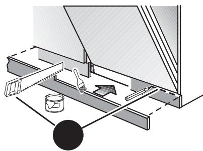 AMICA EGSP 14797 E - INSTALL THE APPLIANCE IN A CABINET - 4
