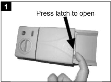 AMICA GSP 14844 E - Fill the detergent dispenser - 1