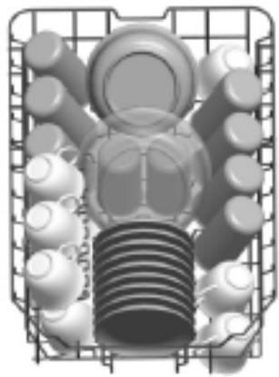 AMICA GSP 14844 E - Upper basket - 1