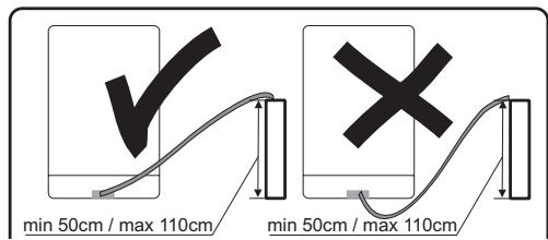 AMICA GSP 14844 E - The drain hose - 1