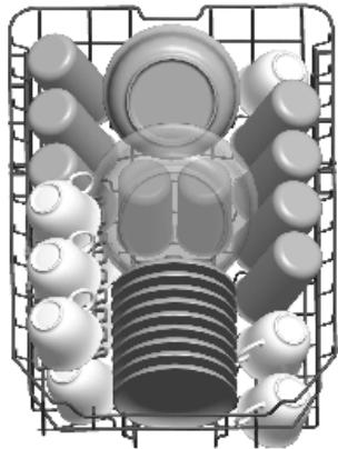 AMICA GSP 14742 W - Oberer Geschirrkorb - 1