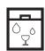 BOSCH CTL836EC6 - Do not put the following parts in the dishwasher: - 1